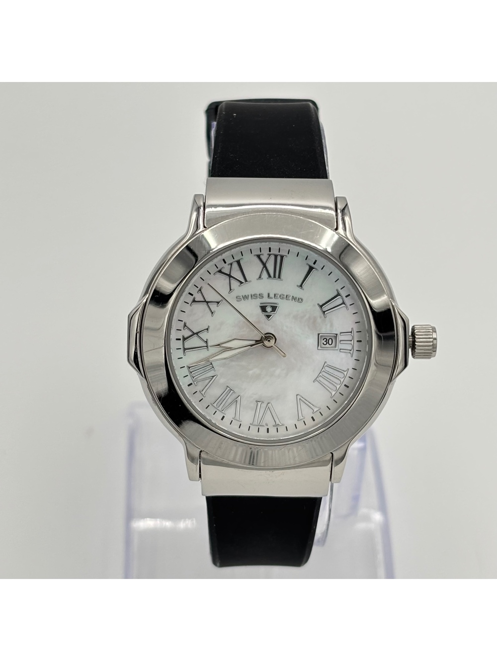Swiss Legend South Beach 36mm Watch Roman Numerals w/ Mother Of Pearl Dial